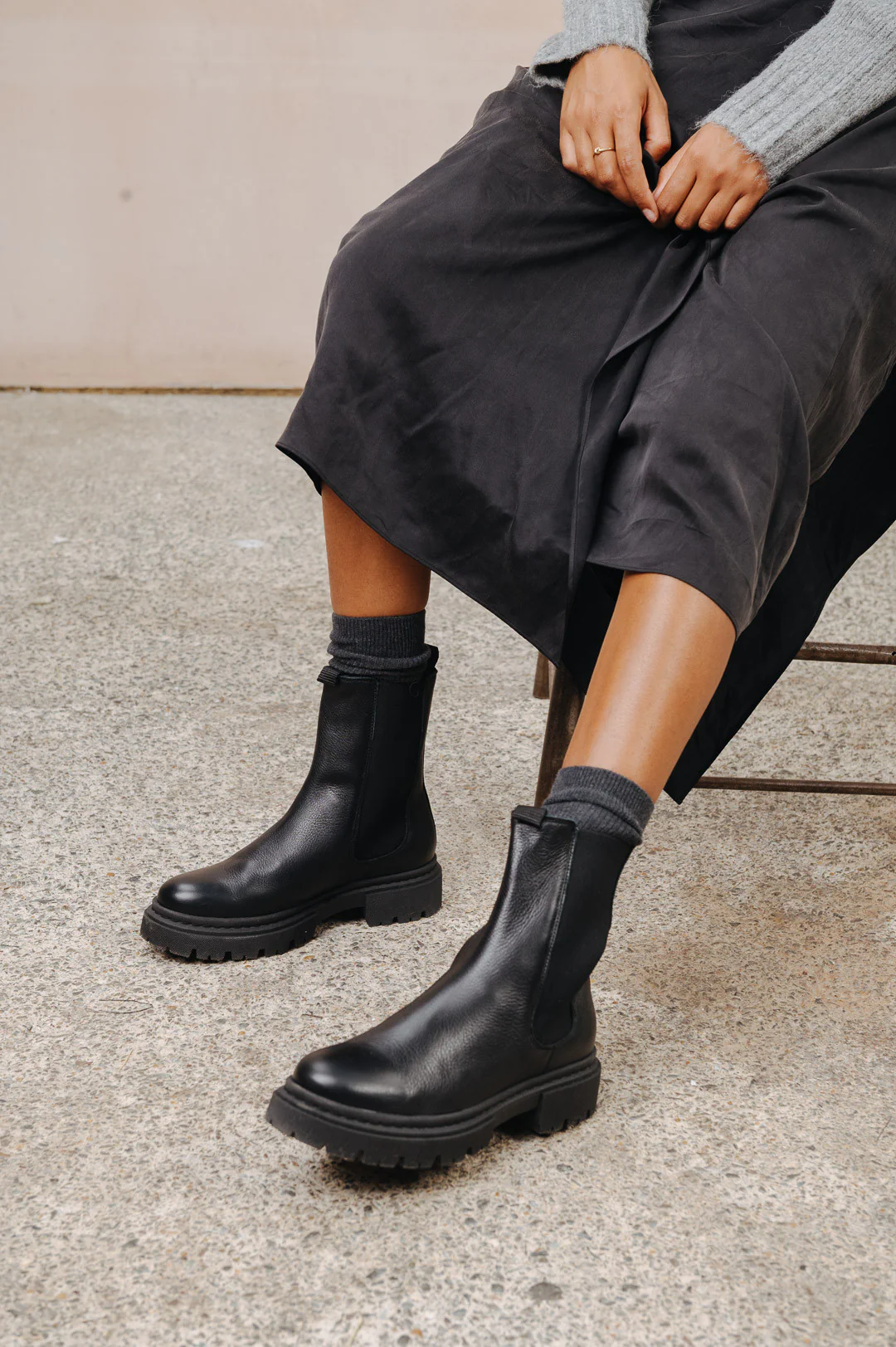 Hudson London - Bottines Chelsea Blake - Noir - Image 4