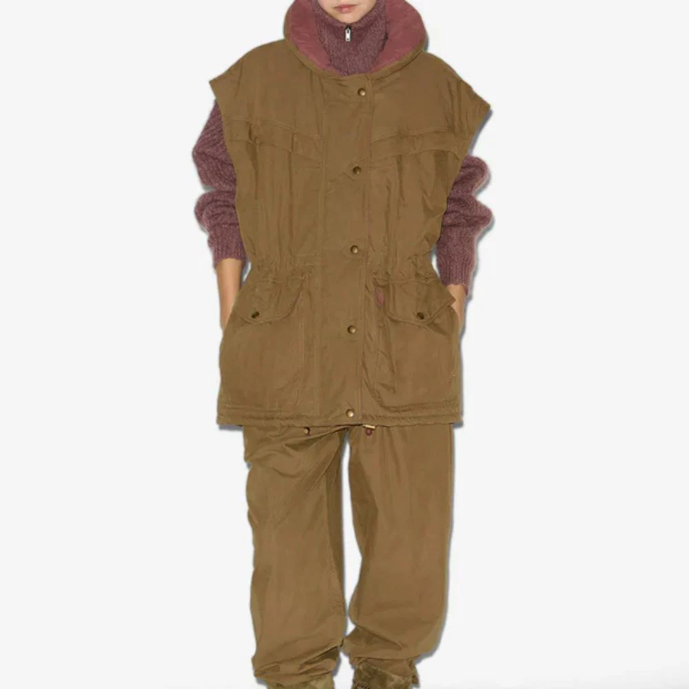 Isabel Marant - Manteau Diamone - Kaki - Image 3