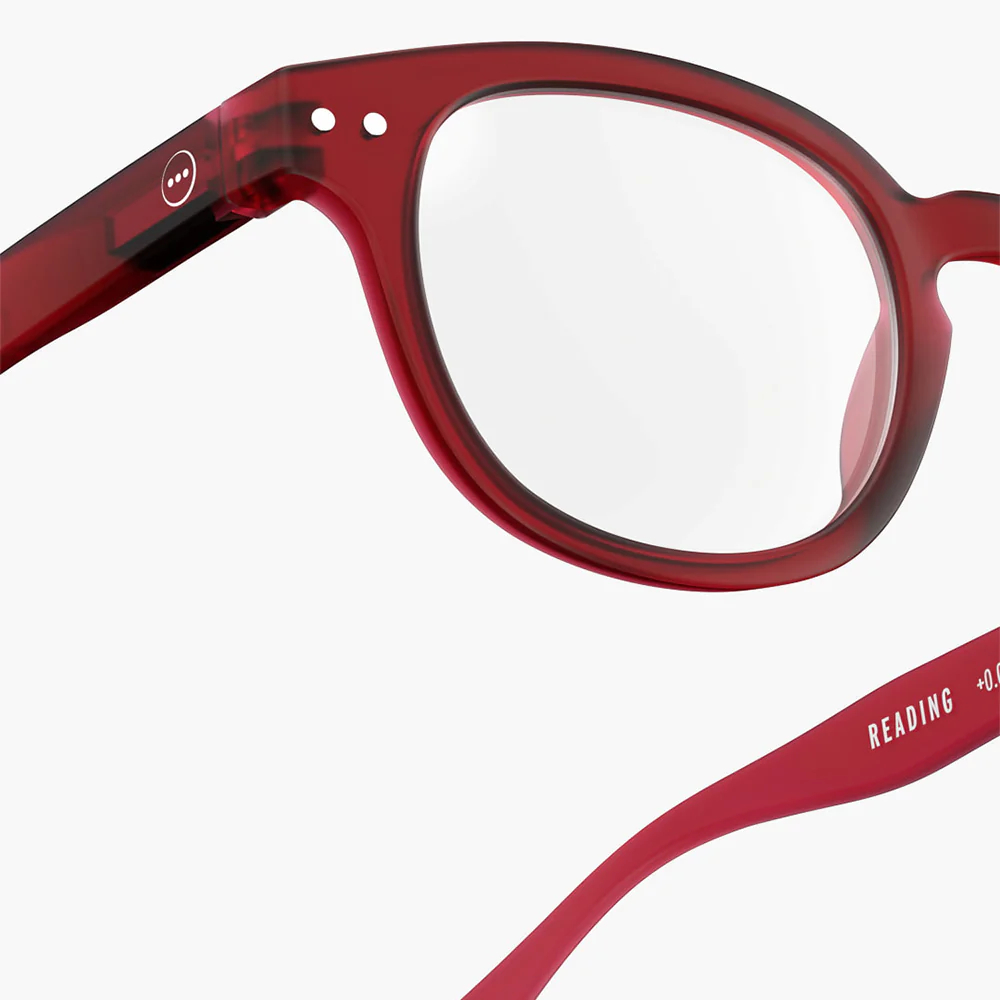 Izipizi - Lunettes Reading #C - Cherry Red - Image 3