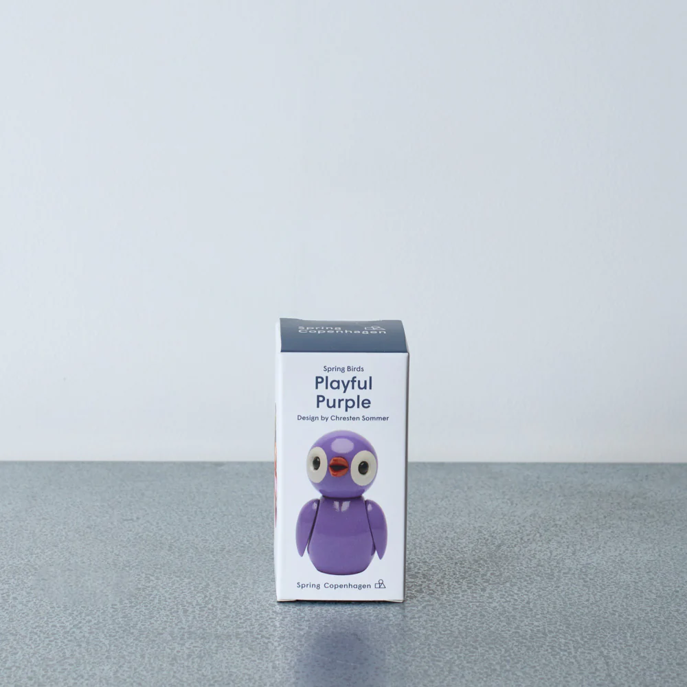 Jouet Spring Bird - Violet - Image 3