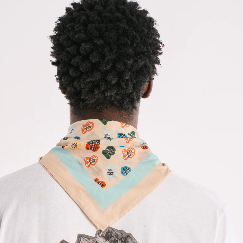La Caverne du Pont-Neuf x Au Vieux Campeur - Bandana - Bleu - Image 3