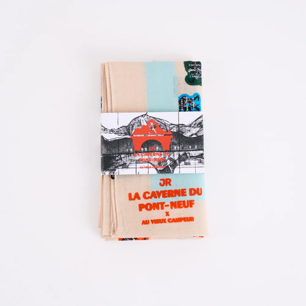 La Caverne du Pont-Neuf x Au Vieux Campeur - Bandana - Bleu - Image 4