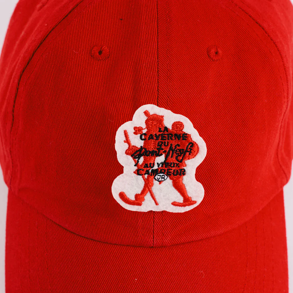 La Caverne du Pont-Neuf x Au Vieux Campeur - Casquette - Rouge - Image 6