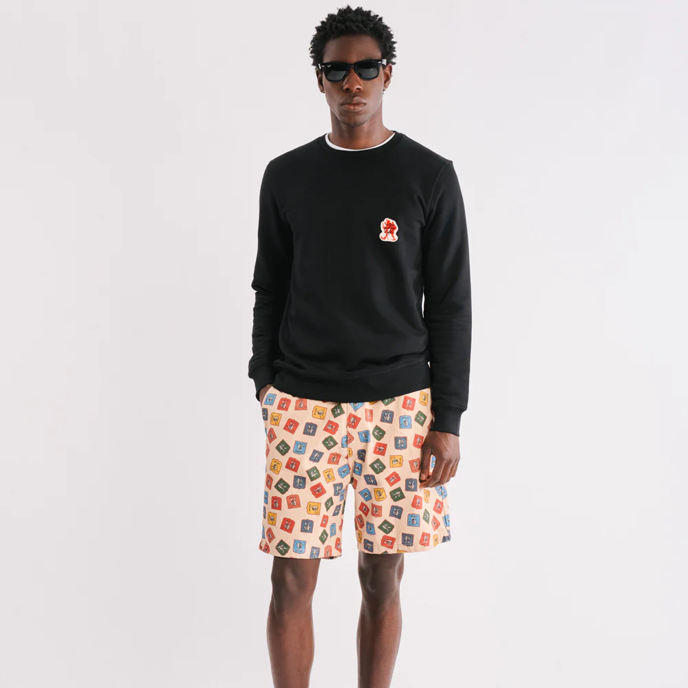 La Caverne du Pont-Neuf x Au Vieux Campeur - Sweat Patch - Noir