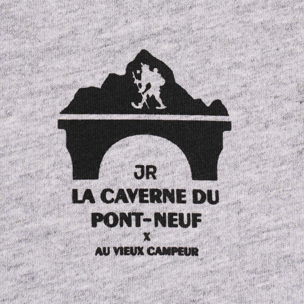 La Caverne du Pont-Neuf x Au Vieux Campeur - T-shirt - Gris Clair - Image 8