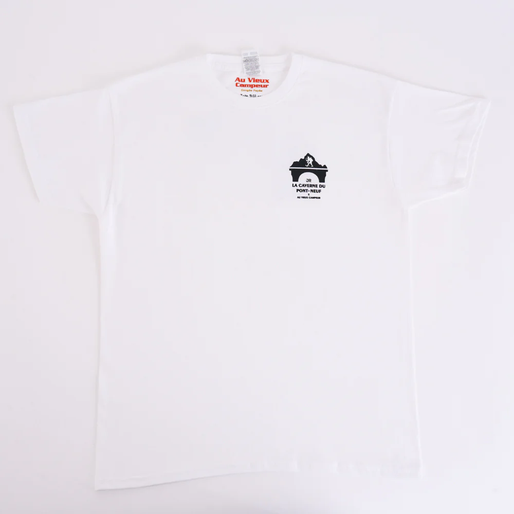 La Caverne du Pont-Neuf x Au Vieux Campeur - T-shirt Le Pont Enfant - Blanc