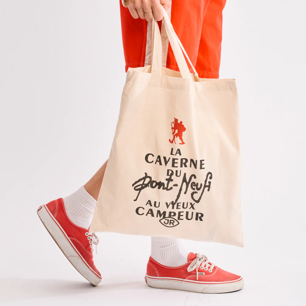 La Caverne du Pont-Neuf x Au Vieux Campeur - Tote Bag - Ecru - Image 3