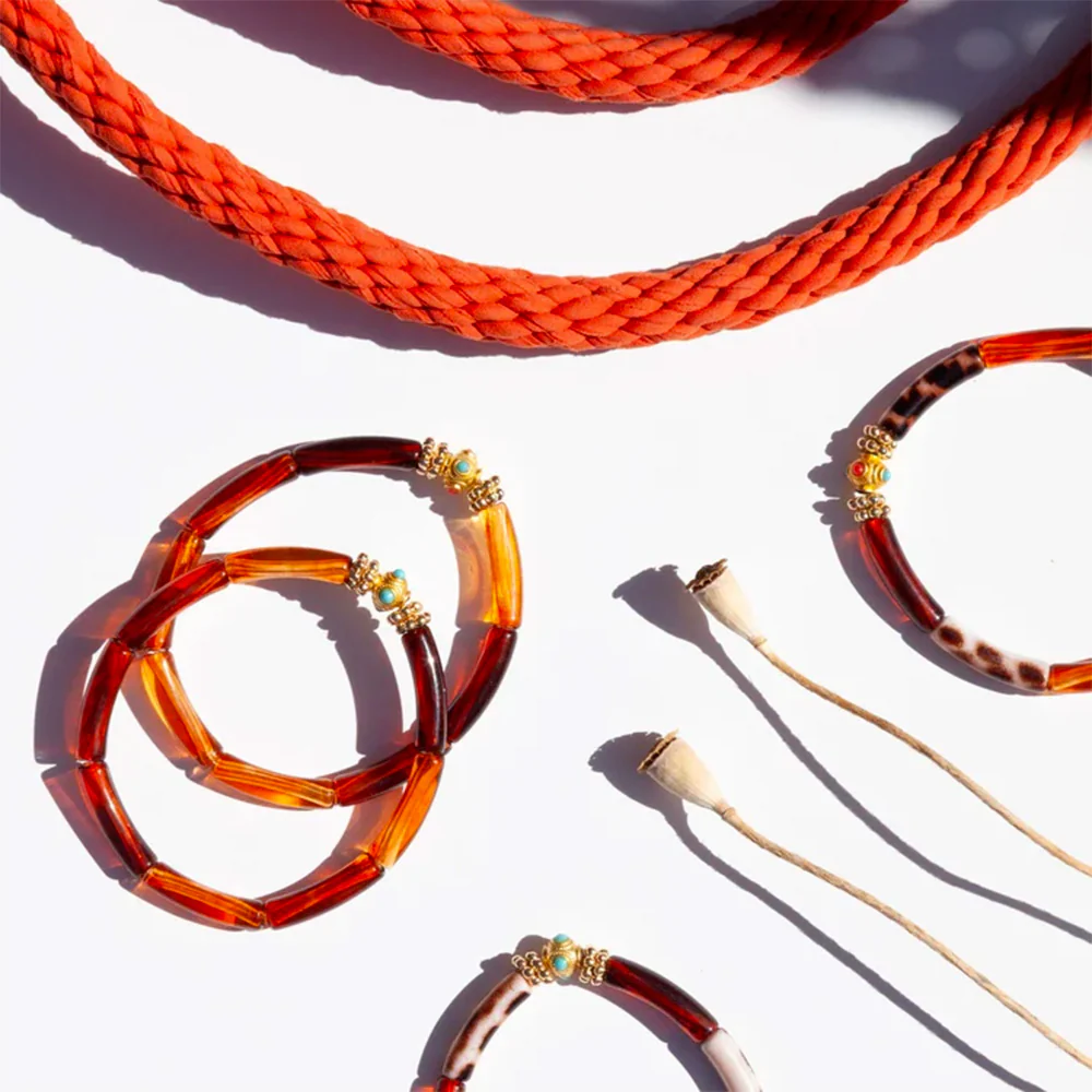 Juhu - Bracelet Duo Mini Leo - Marron - Image 3