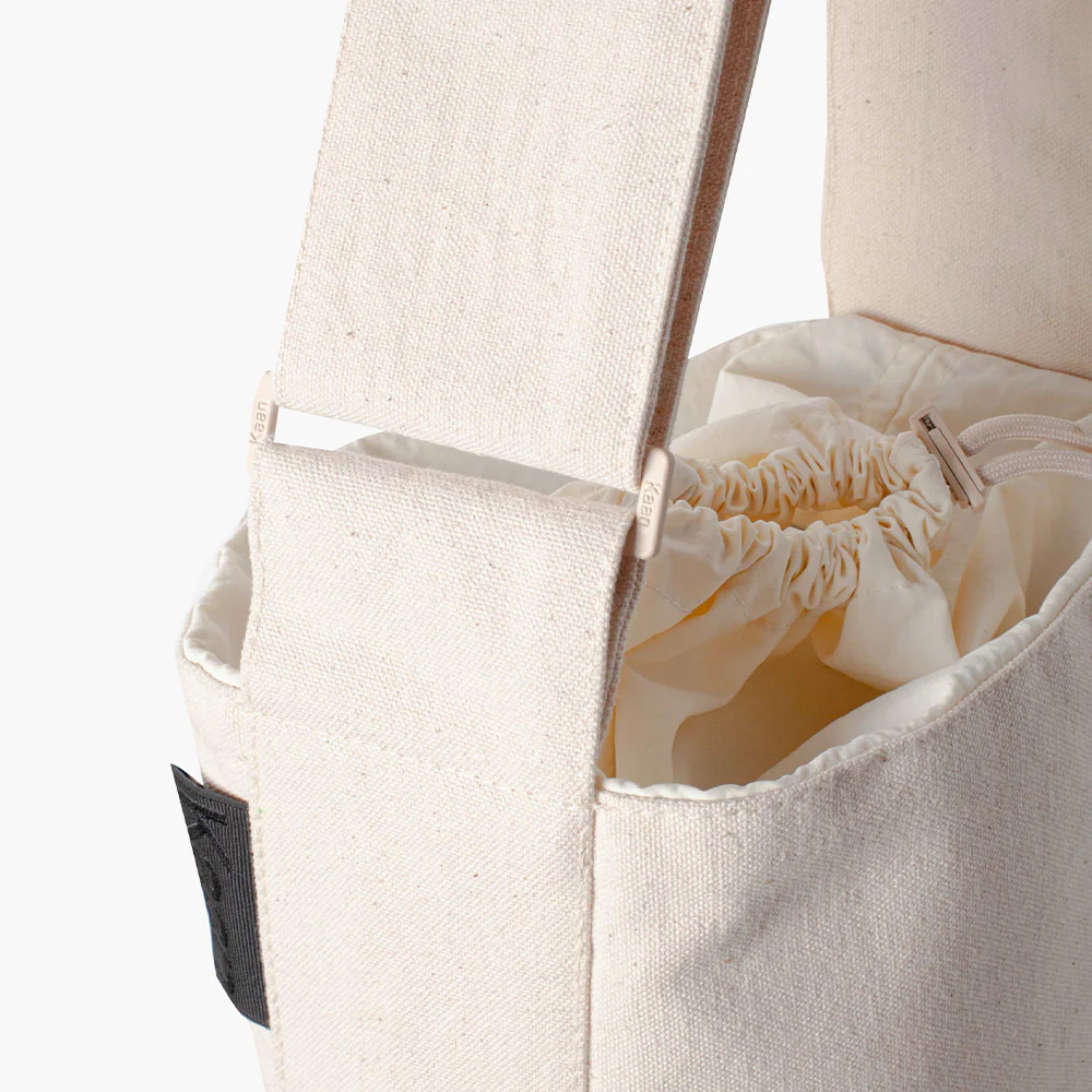 Kaan - Sac Crossbody Bucket - Naturel - Image 5