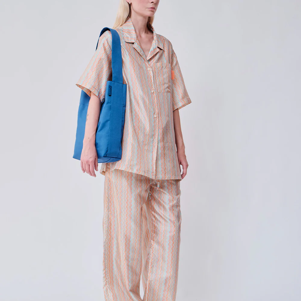 Kaan - Sac Midi Bucket Tote - Cobalt - Image 2