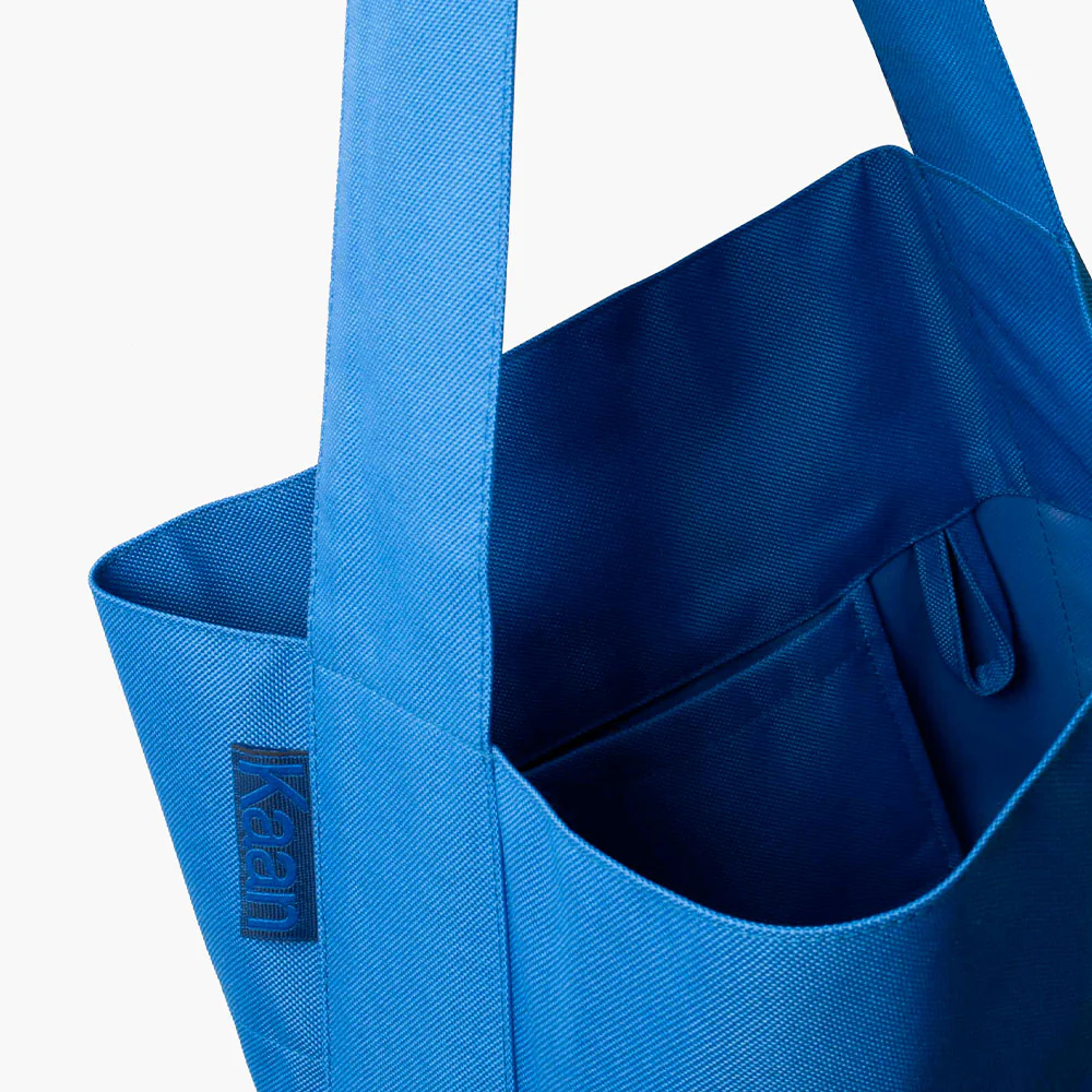 Kaan - Sac Midi Bucket Tote - Cobalt - Image 4