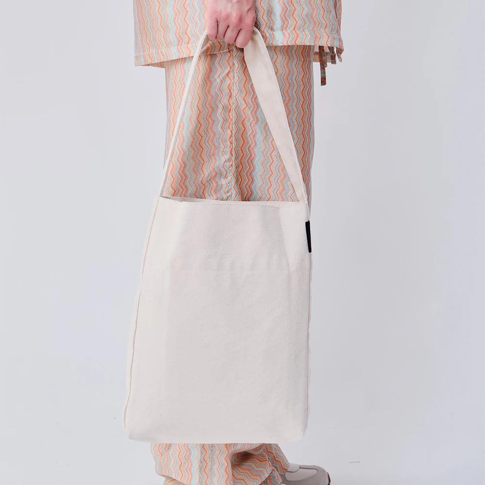 Kaan - Sac Midi Bucket Tote - Naturel - Image 4