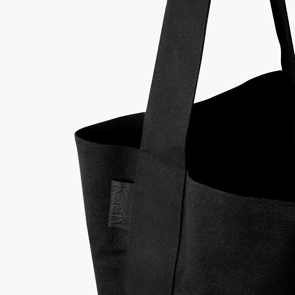 Kaan - Sac Midi Bucket Tote - Noir - Image 3