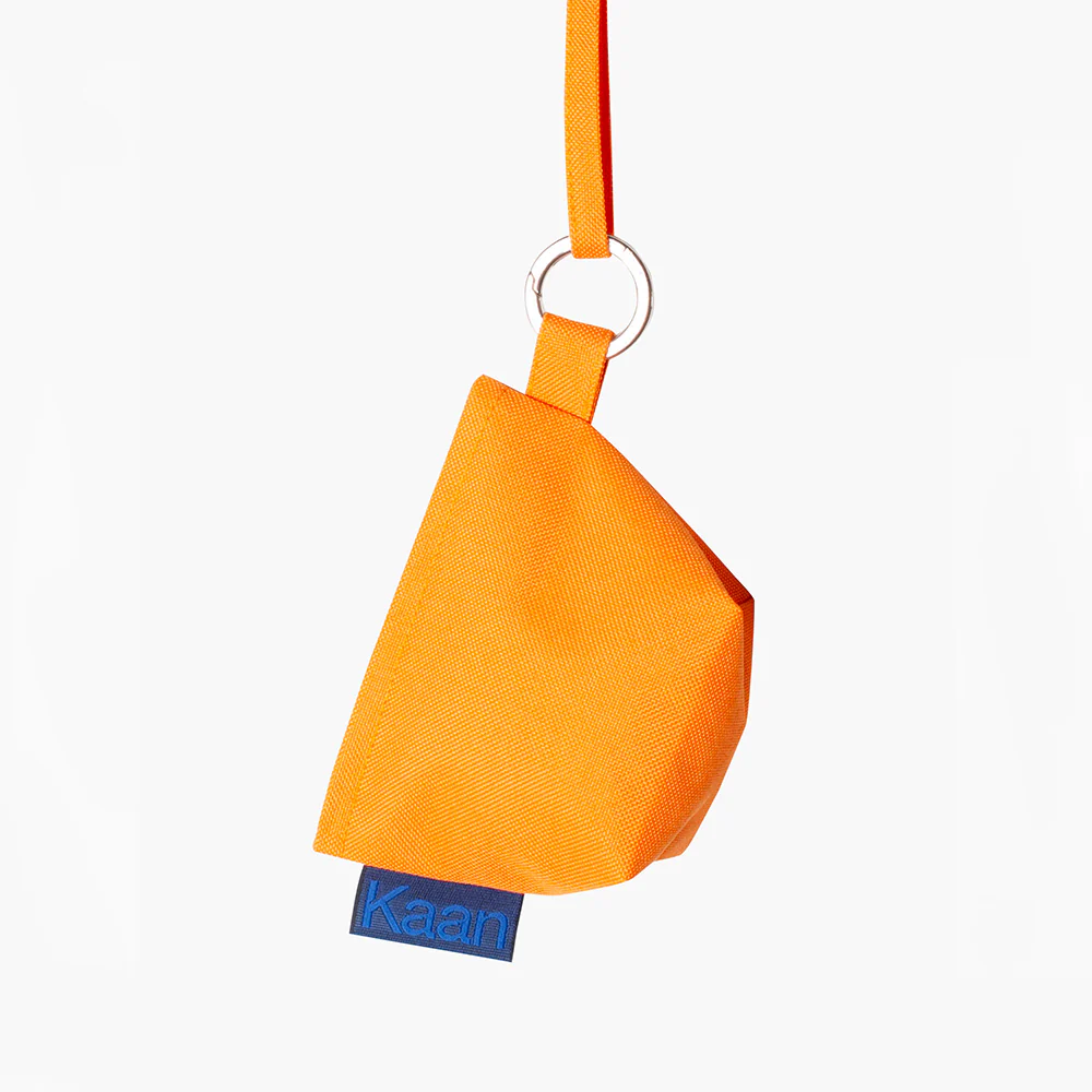 Kaan - Sac Mini Lanyard Pouch - Orange - Image 4
