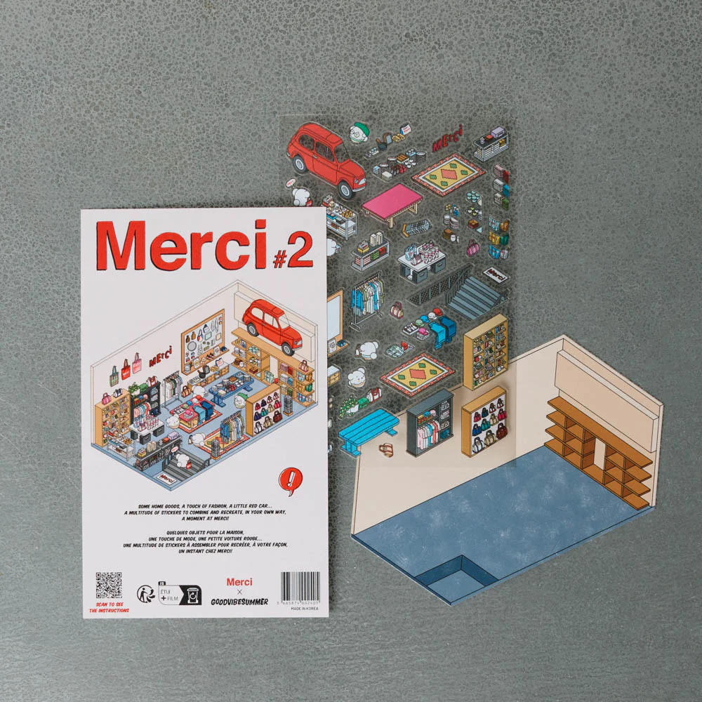 Kit stickers Merci #2 - Image 3