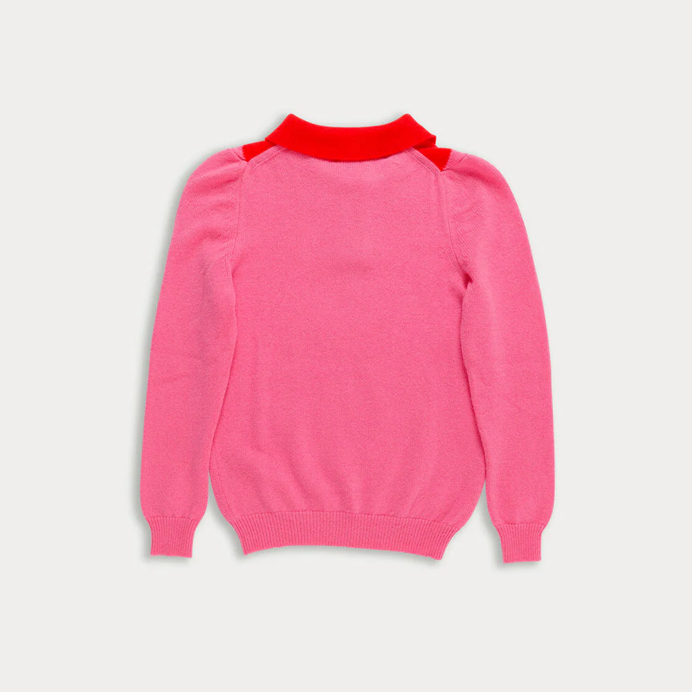 La Fetiche - Polo Lori - Rose et Rouge - Image 4