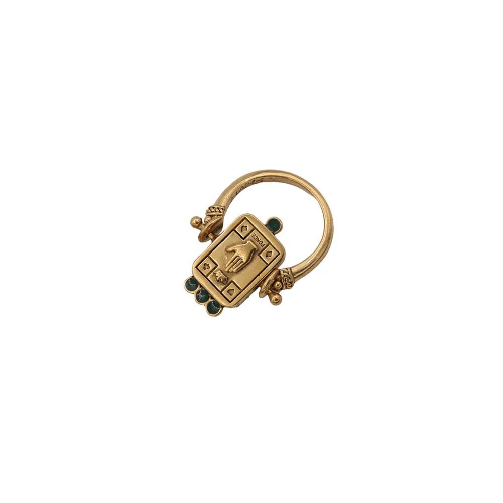 LA2L - Bague Sacha Force Pivot - Citrine - Image 2