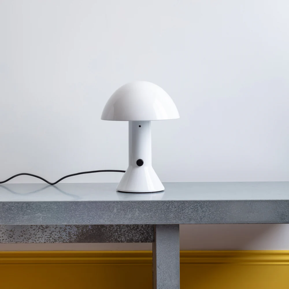Lampe de table Elmetto - Blanc - Image 3