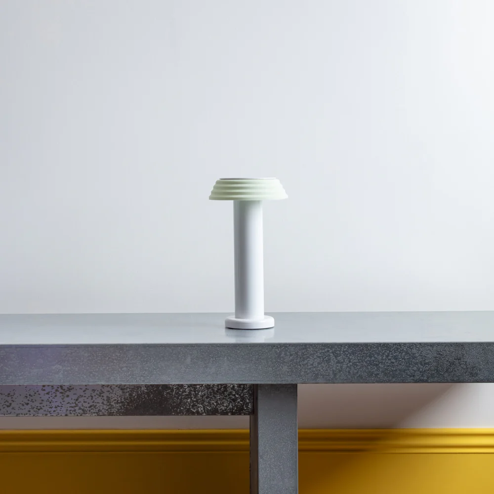Lampe portable rechargeable - Blanc Vert - Sowden - Image 2