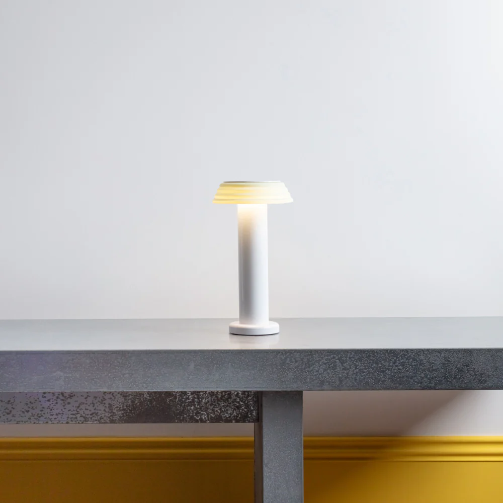 Lampe portable rechargeable - Blanc Vert - Sowden - Image 3