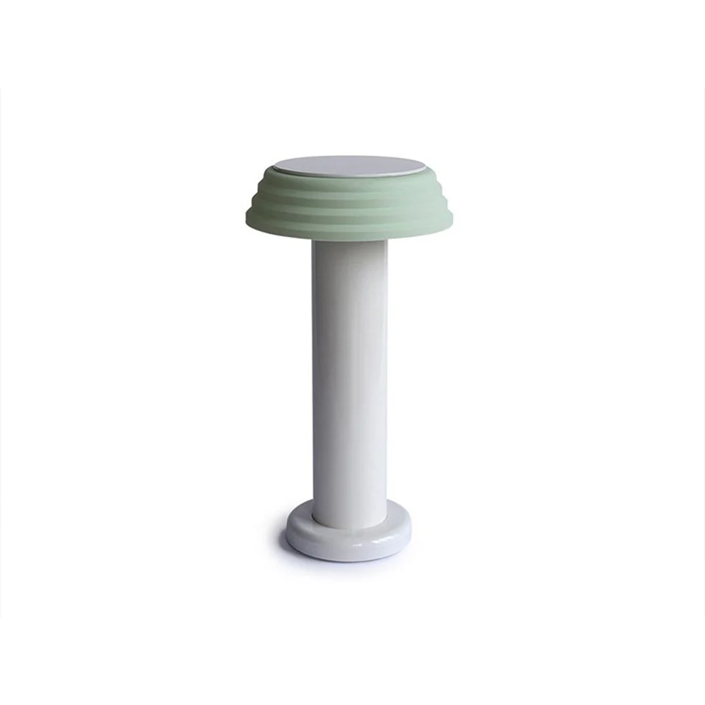 Lampe portable rechargeable - Blanc Vert - Sowden - Image 5