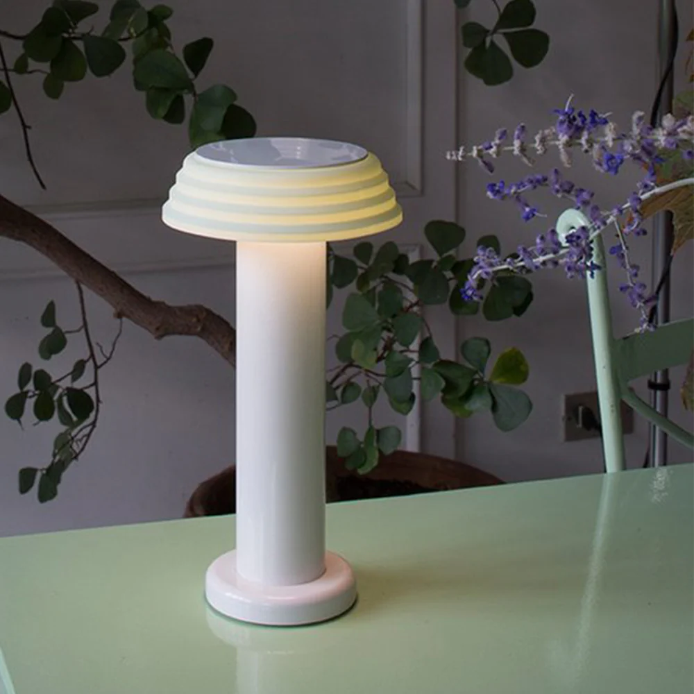 Lampe portable rechargeable - Blanc Vert - Sowden - Image 7
