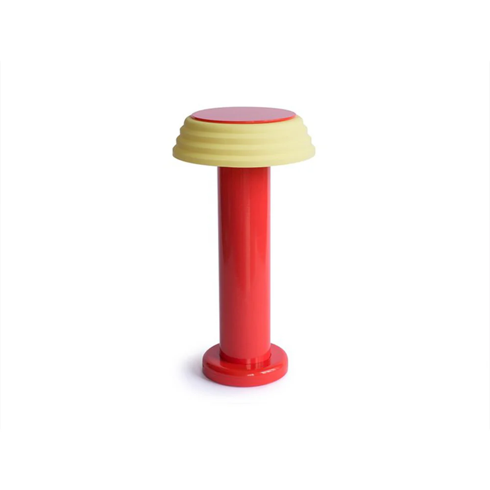 Lampe portable rechargeable - Rouge Jaune - Sowden - Image 8