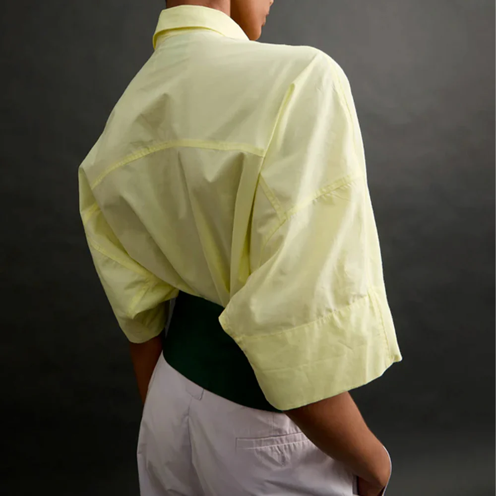 Laurence Bras - Chemise Jiji - Jaune - Image 4