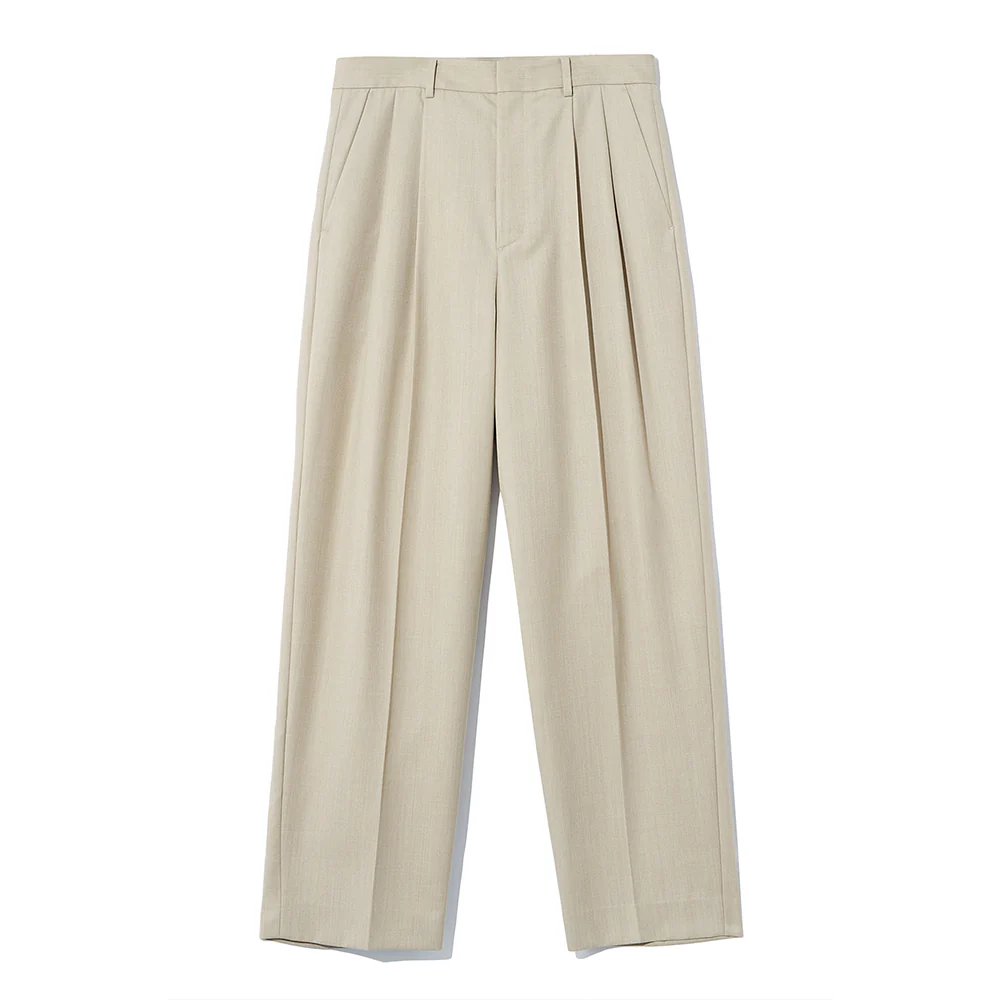 Le 17 septembre - Pantalon 2 Plis - Beige