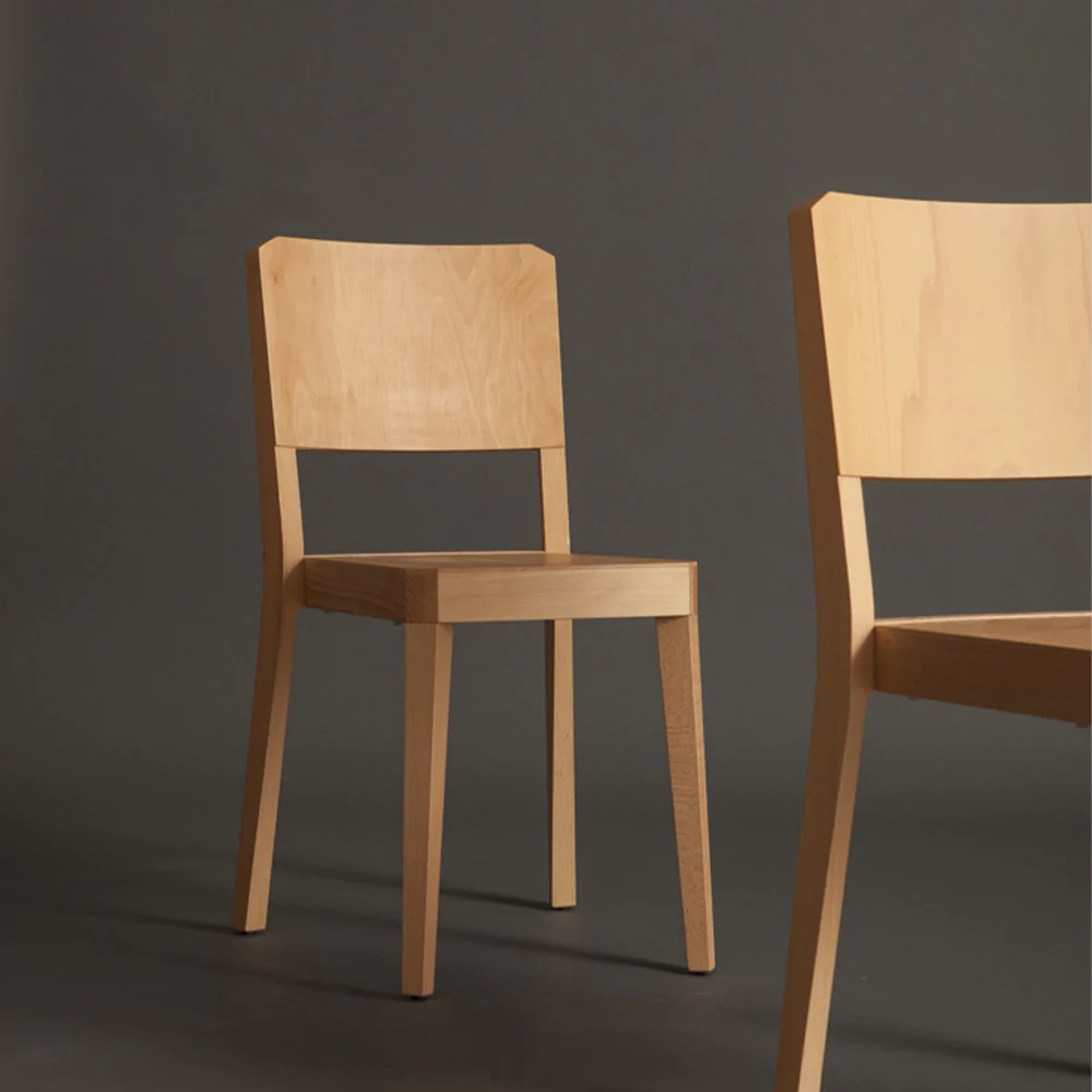 Chaise années 30 - Naturel - Image 3