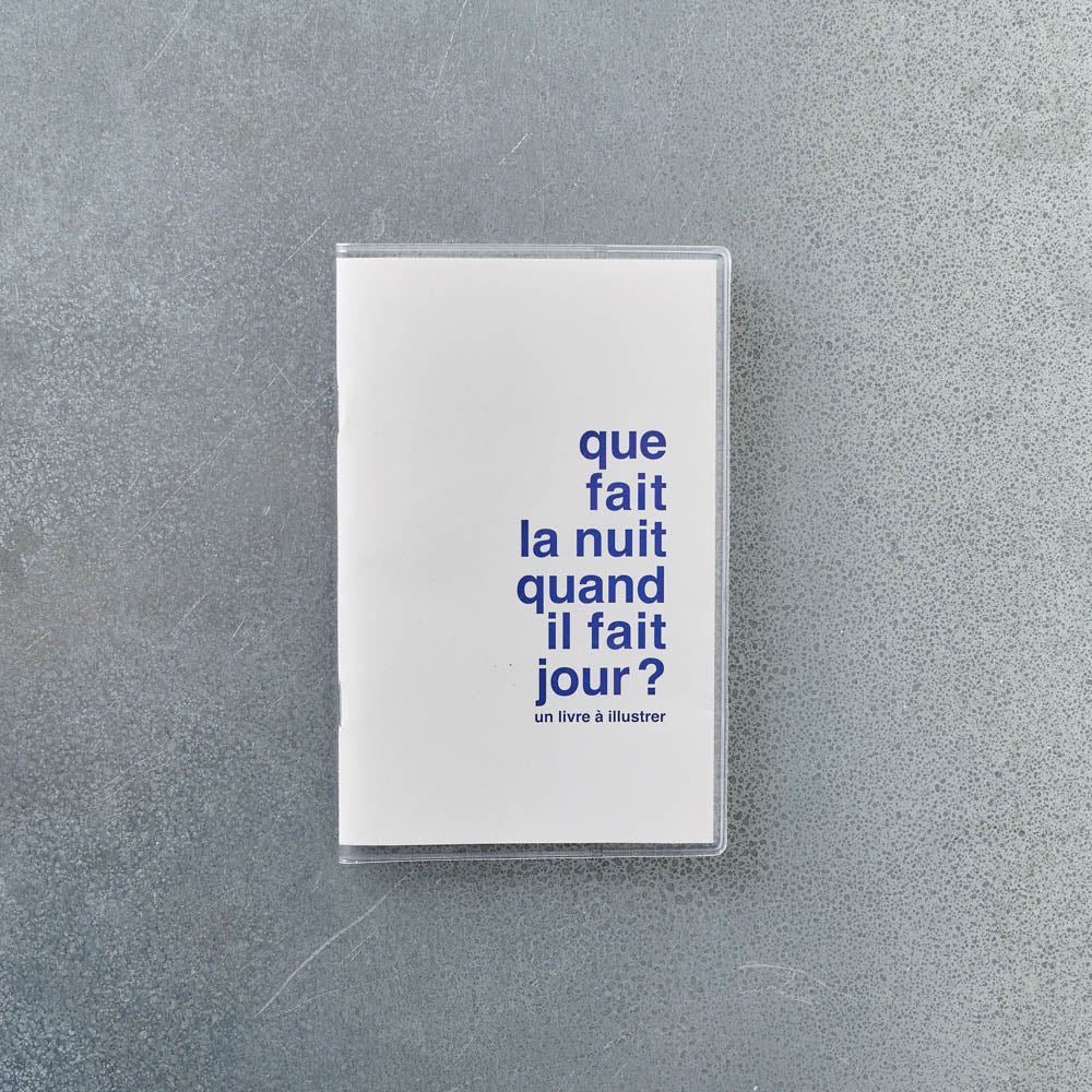 Livre Ă illustrer - Que Fait la Nuit
