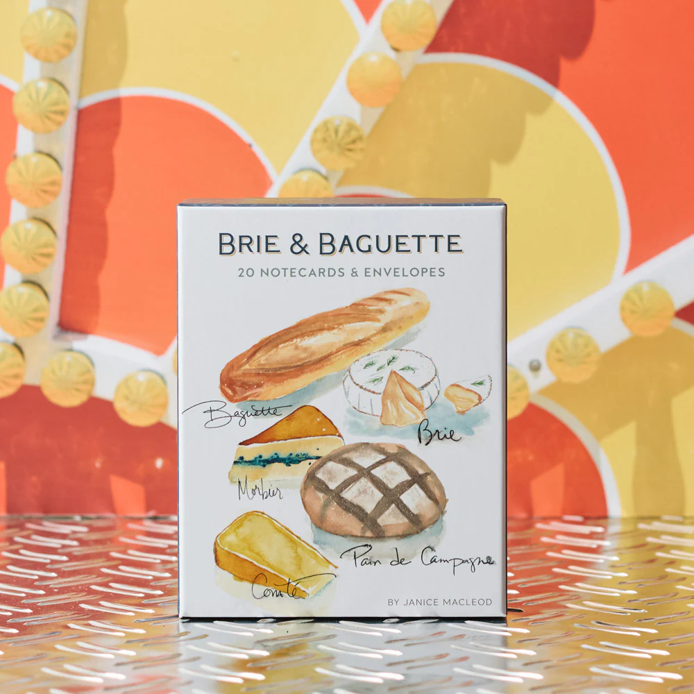 Livre de cartes postales - Brie & Baguettes Carte Enveloppe - Image 2