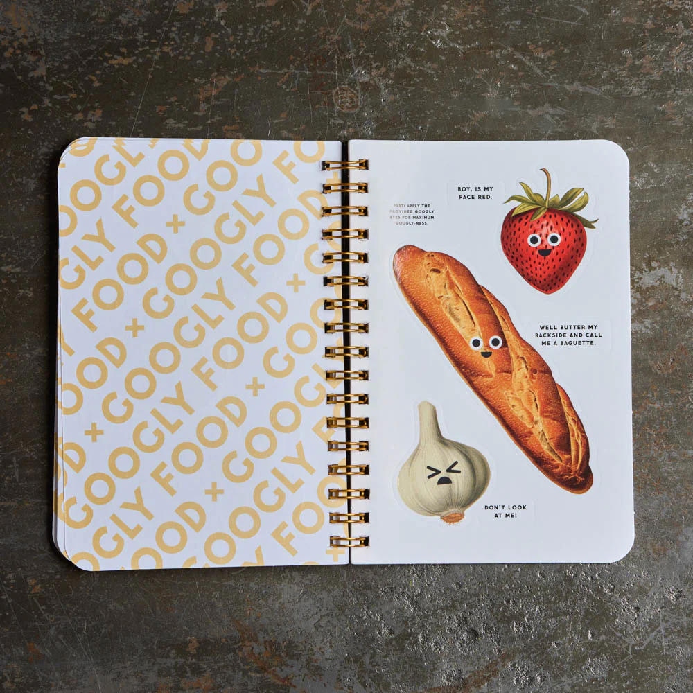 Livre - Googly Food Sticker Book - Image 3
