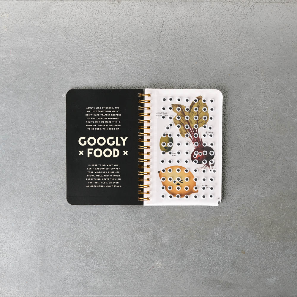 Livre - Googly Food Sticker Book - Image 4