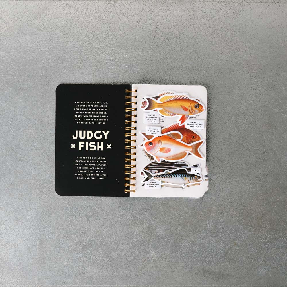 Livre - Judgy Fish Sticker Book - Image 3