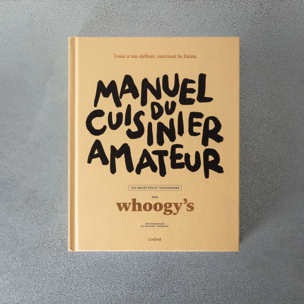 Livre - Manuel du cuisinier amateur - Whoogy's