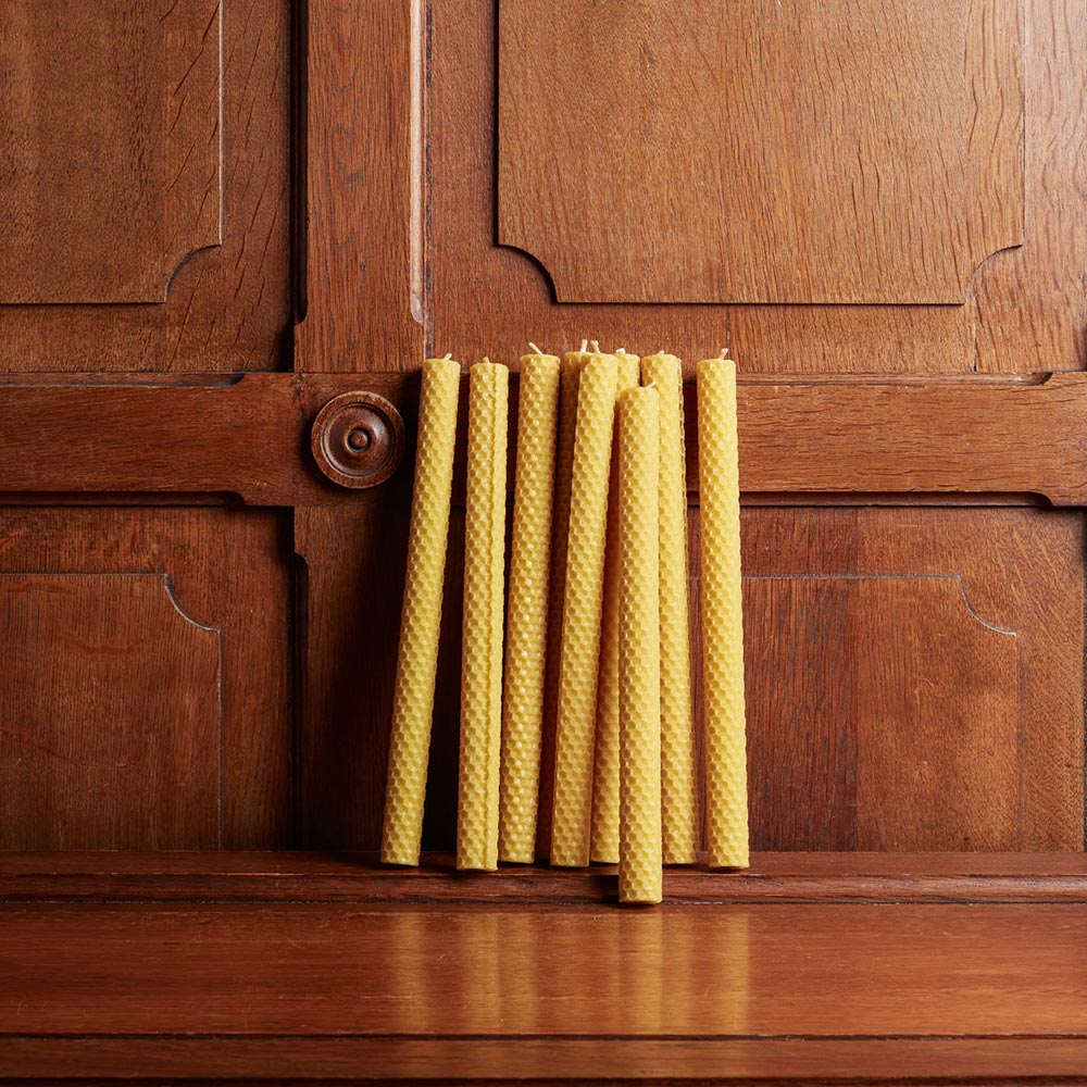 Lot de Chandelles Lucienne - Jaune - Image 4