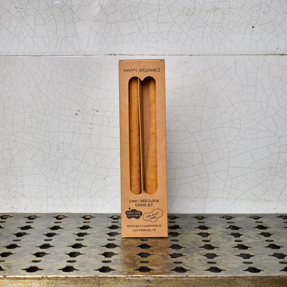 Lot de 2 bougies - Carottes - Image 2
