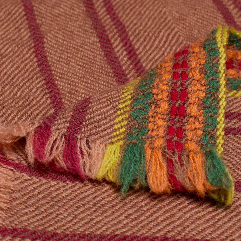 Lovat & Green - Echarpe Joaquim - Bordeaux - Image 2
