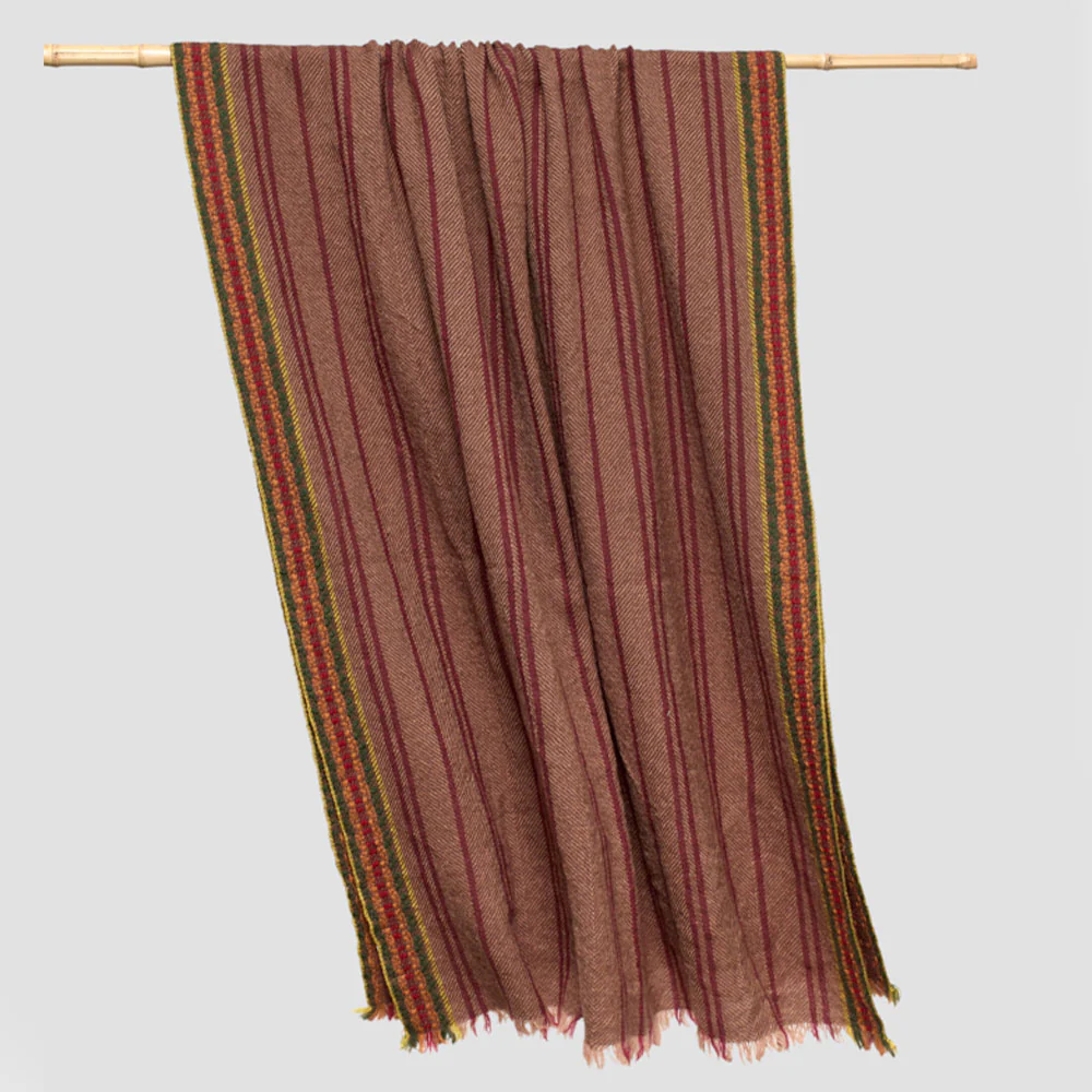 Lovat & Green - Echarpe Joaquim - Bordeaux - Image 4