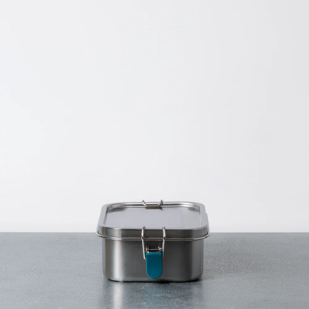Lunch box en inox - Bleu abysse