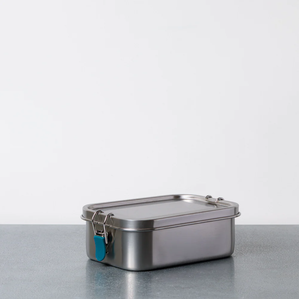 Lunch box en inox - Bleu abysse - Image 2
