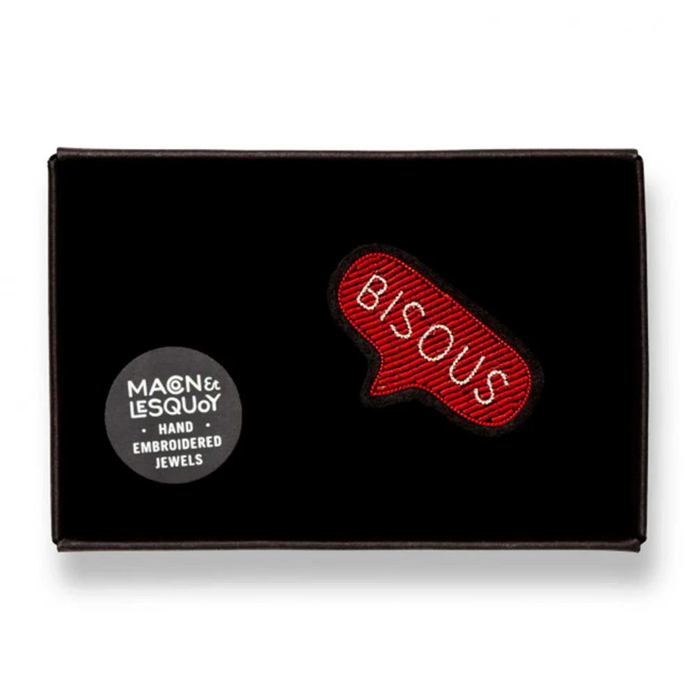 Macon & Lesquoy - Broche - Bisous Rouge - Image 4