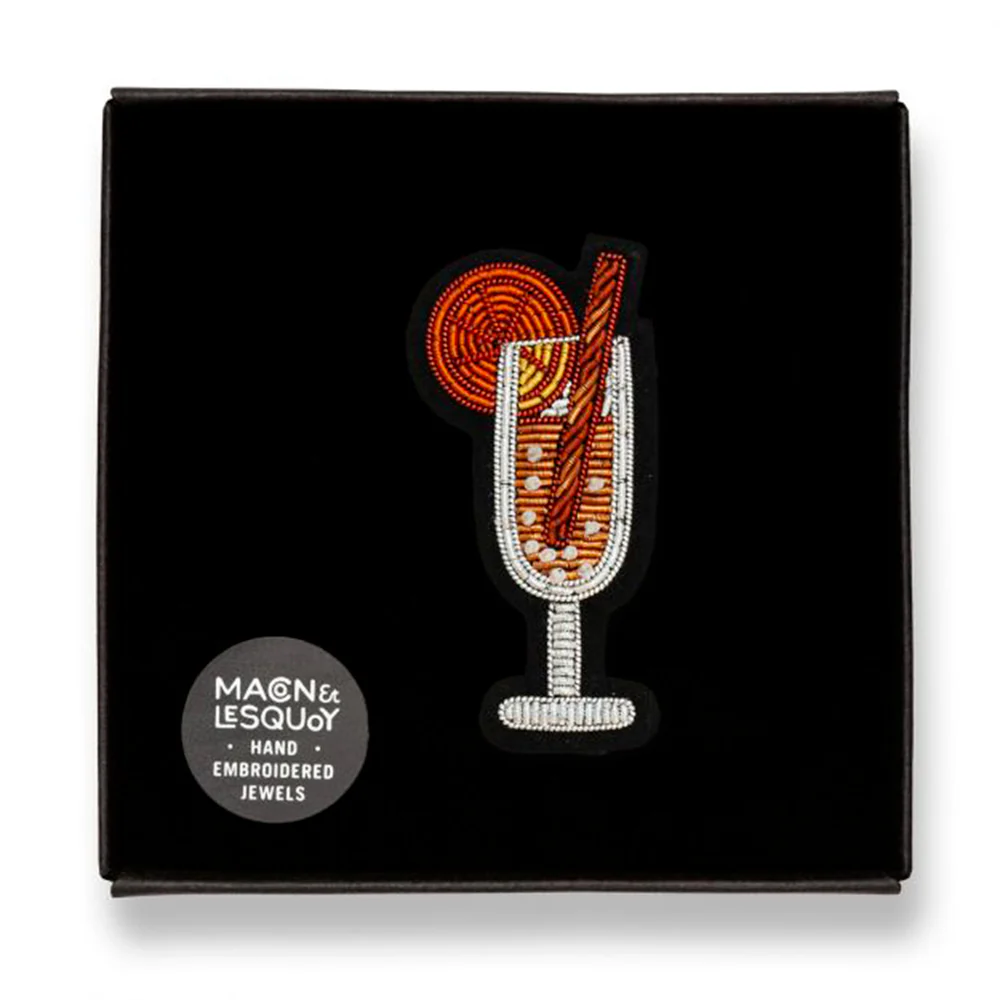 Macon & Lesquoy - Broche - Coktail Mimosa - Image 4
