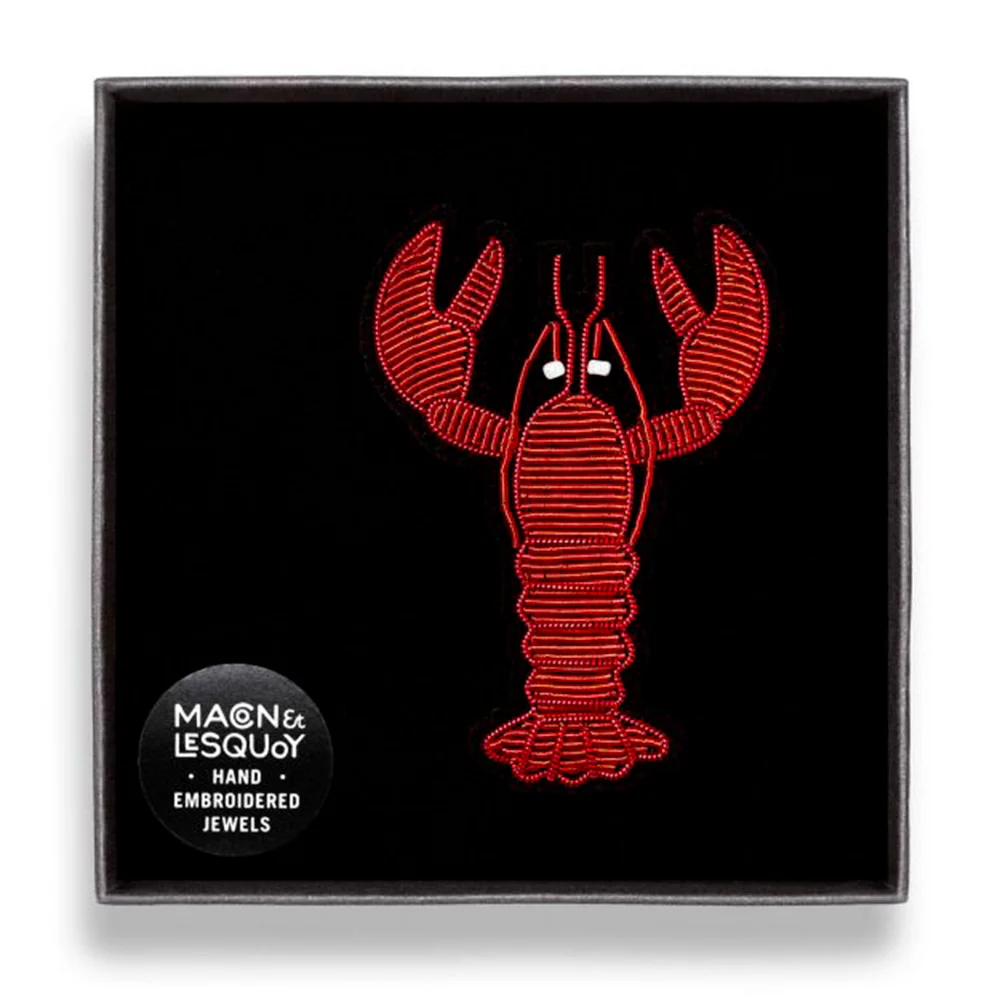 Macon & Lesquoy - Broche - Homard Orange - Image 4