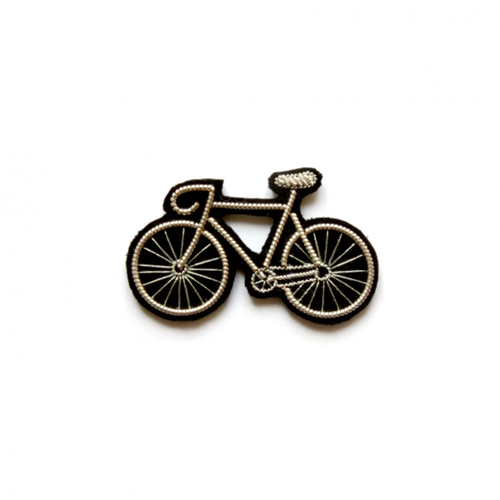 Macon & Lesquoy - Broche - Vélo Argent
