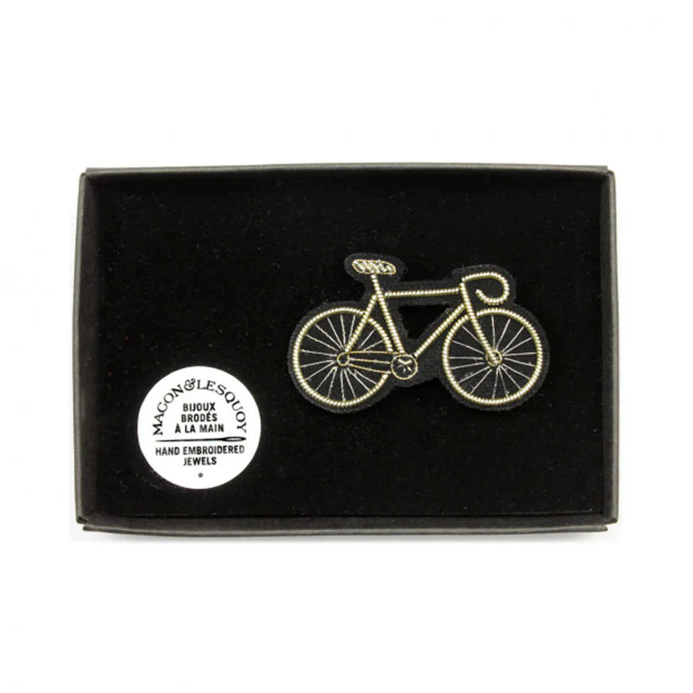 Macon & Lesquoy - Broche - Vélo Argent - Image 2