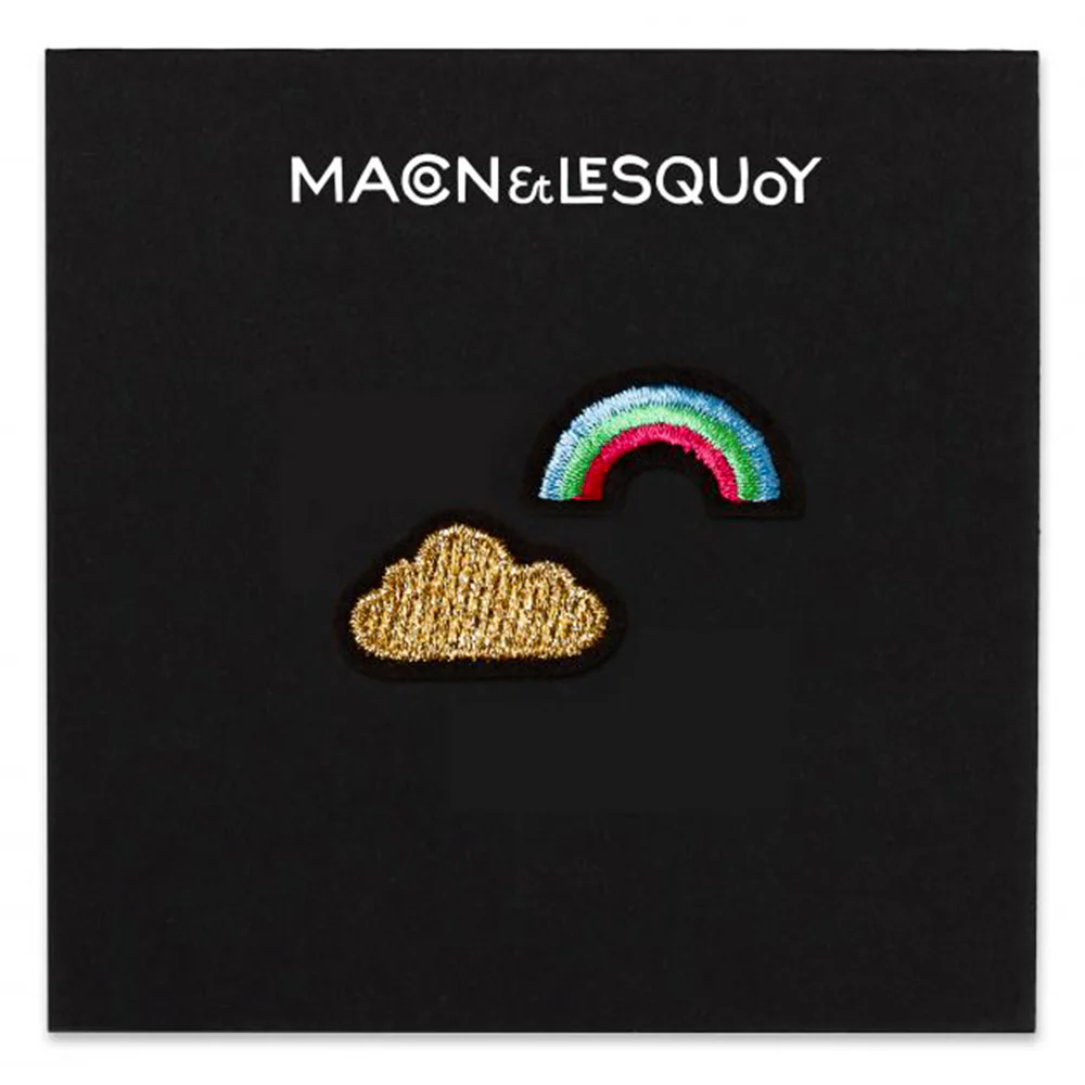 Macon & Lesquoy - Ecusson - Nuage Arc En Ciel - Image 2