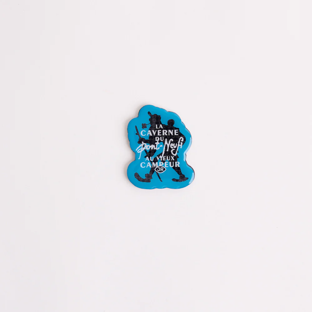 Magnet Bleu - La Caverne du Pont-Neuf x Au Vieux Campeur