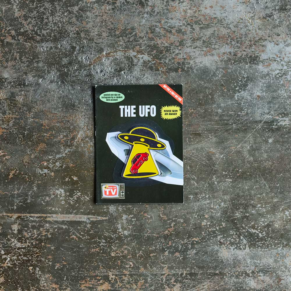 Magnet en métal Merci UFO - Fiat 500 - Image 2